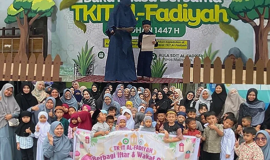 TKIT Al-Fadiyah Gelar Buka Puasa Bersama dan Berbagi Iftar untuk Pererat Silaturahmi