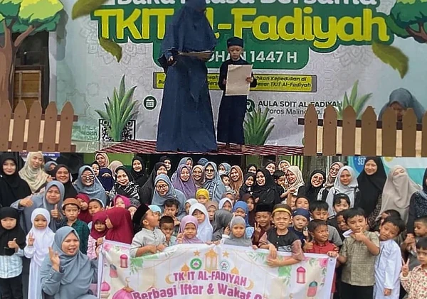 TKIT Al-Fadiyah Gelar Buka Puasa Bersama dan Berbagi Iftar untuk Pererat Silaturahmi