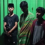 Bhabinkamtibmas Polsek Ciomas Patroli Malam, Imbau Santri Jaga Kerukunan