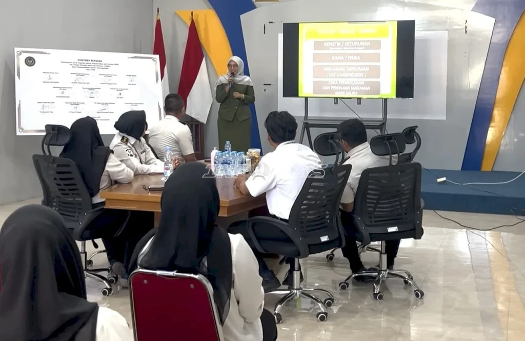 Bapas Tanjungpandan dan YSKI Gelar Sosialisasi Kanker untuk Tingkatkan Kesehatan Pegawai