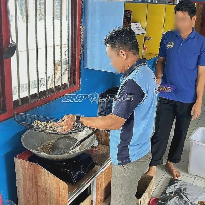 Rutan Marabahan Bekali Warga Binaan Keterampilan Produksi Makaroni Goreng