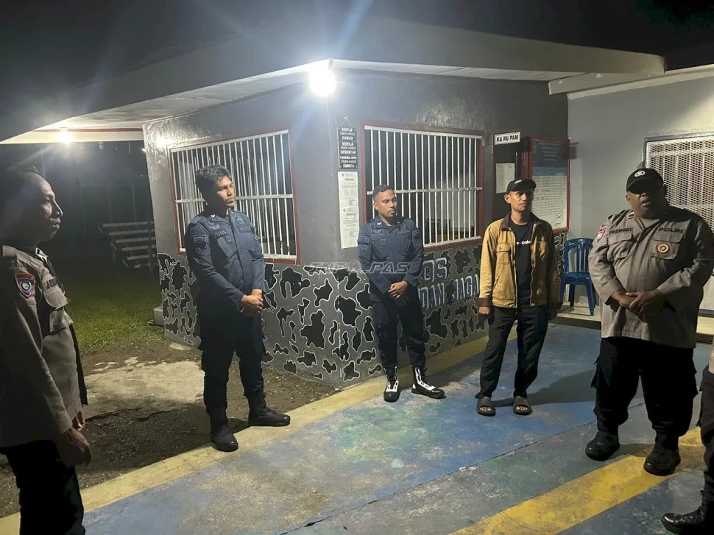 Lapas Piru Terima Patroli Sambang Polsek, Perkuat Sinergi APH di SBB