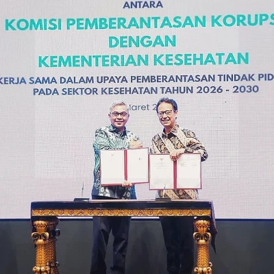 Kemenkes dan KPK Teken MoU Berantas Korupsi Sektor Kesehatan hingga 2030
