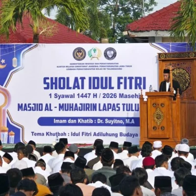 382 Warga Binaan Lapas Tulungagung Terima Remisi Idul Fitri, Empat Langsung Bebas