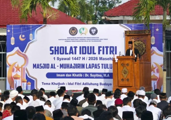 382 Warga Binaan Lapas Tulungagung Terima Remisi Idul Fitri, Empat Langsung Bebas