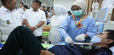Gubernur Banten Tinjau Pelayanan RSUD Kabupaten Tangerang Jelang Idulfitri
