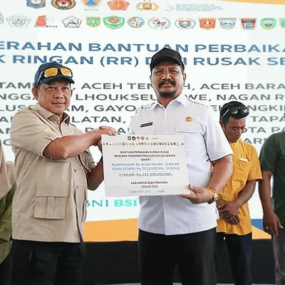 Satgas PRR Salurkan Rp528,76 Miliar untuk Perbaikan 25.076 Rumah Korban Bencana Sumatera