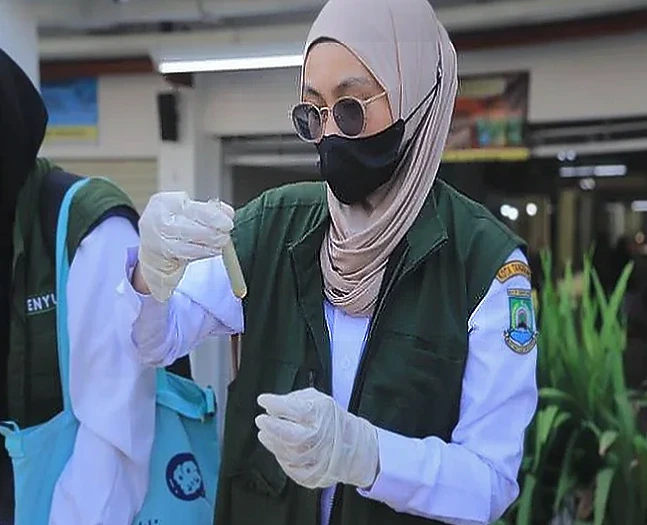 DKP Kota Tangerang Uji 200 Sampel Pangan di Pasar Anyar Jelang Idulfitri