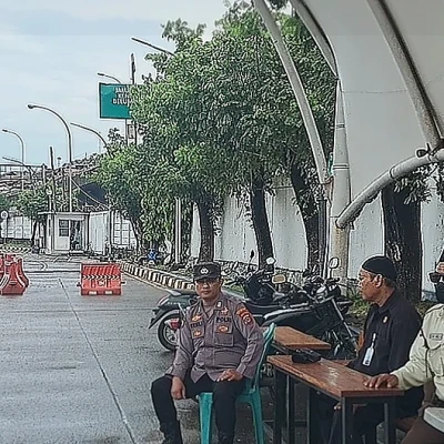 Polsek KSKP Merak Gelar Patroli Dialogis Jaga Keamanan Pelabuhan