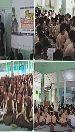 MTs N 4 Bantul Gelar Pengajian Sambut Ramadhan, Ajak Siswa Bersihkan Hati