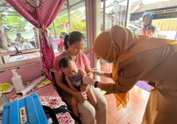 Posyandu ILP Ceria Metro Beri Layanan Kesehatan Terpadu di Desa Cibogo