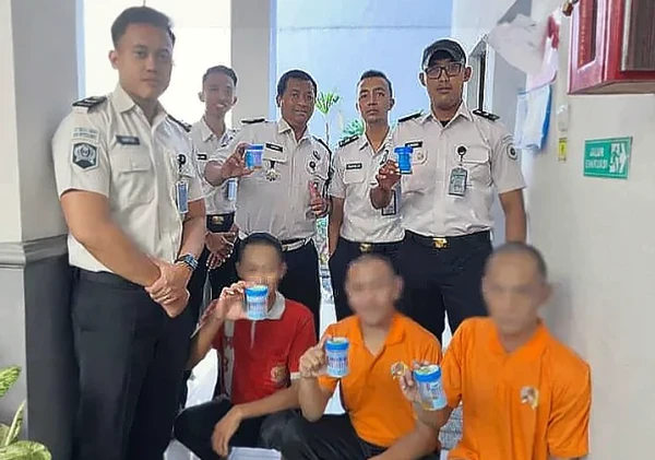 Rutan Banjarnegara Gelar Tes Urine Mendadak, Lima Peserta Dinyatakan Negatif Narkoba
