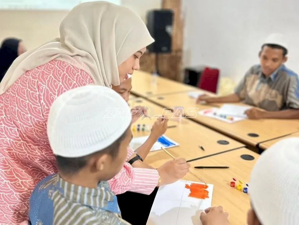 LPKA Muara Bulian Gelar Terapi Seni untuk Tingkatkan Kepercayaan Diri Anak Binaan