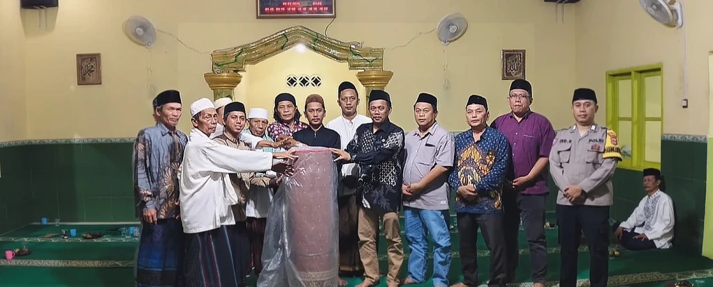 Bhabinkamtibmas Polsek Serang Gelar Safari Ramadhan Bersama Muspika di Cipare
