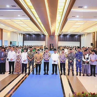 Gubernur Andra Soni Hadiri Safari Ramadan Polda Banten, Pererat Sinergi Jaga Kondusivitas