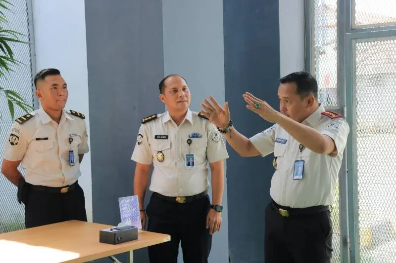 Lapas Pemuda Madiun Gelar Simulasi Kunjungan Idul Fitri 1447 H