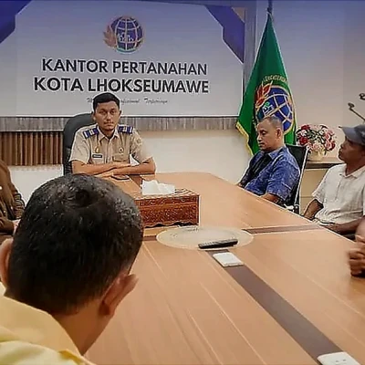 Kantor Pertanahan Lhokseumawe Evaluasi dan Perpanjang Kontrak Tenaga Outsourcing
