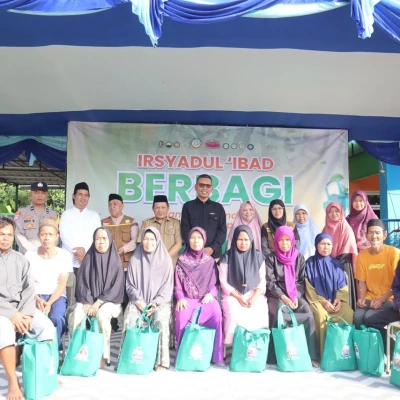 Yayasan Irsyadul ‘Ibad Bagikan 448 Paket Ramadhan di Pandeglang dan Sekitarnya