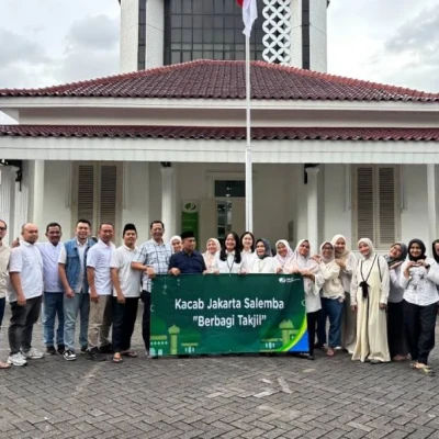 BPJS Ketenagakerjaan Salemba Bagikan Takjil Gratis untuk Pekerja Informal
