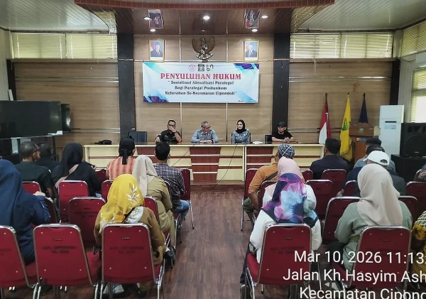 Kanwil Kemenkum Banten Gelar Sosialisasi Posbankum di Cipondoh untuk Perluas Akses Keadilan