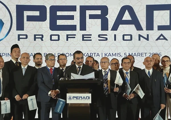 PERADI PROFESIONAL Resmi Deklarasi di Jakarta, Harris Arthur Hedar: Bukan Tandingan