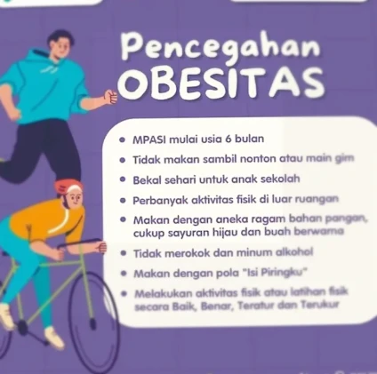 Dinas Kesehatan Yogyakarta Ajak Warga Cegah Obesitas Lewat Pola Hidup Sehat