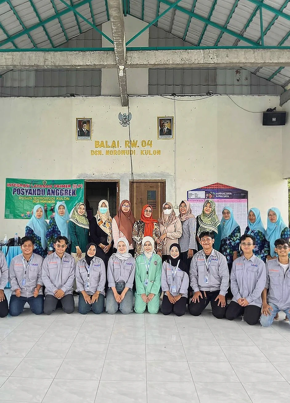 Mahasiswa KKN UMG Gelar Skrining Kesehatan Gula Darah dan Kolesterol di Gresik