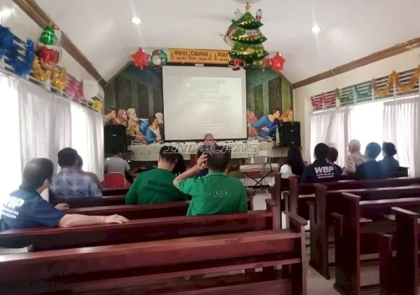 Warga Binaan Kristiani Lapas Banjarmasin Dikuatkan Lewat Ibadah Ciptaan Baru