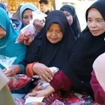 Warga Larangan Tangerang Antusias Serbu Gampang Sembako Ramadan, Harga Miring Jadi Magnet