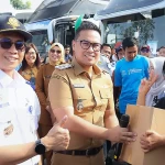 Wakil Wali Kota Tangsel dan Kemenhub Lepas Peserta Mudik Gratis 2026