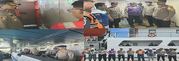Polres Kotabaru Periksa KM Sabuk Nusantara 93 Jelang Arus Mudik Lebaran 2026