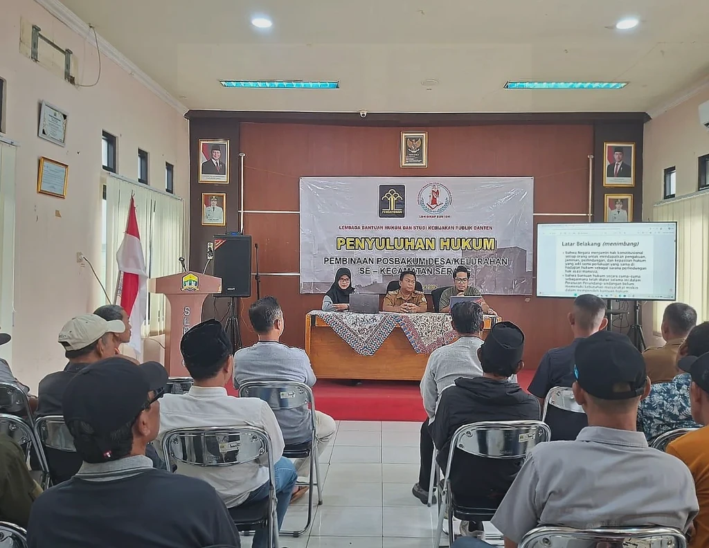 Kanwil Kemenkum Banten Perkuat Peran Paralegal Lewat Penyuluhan Hukum di Serang dan Lebak