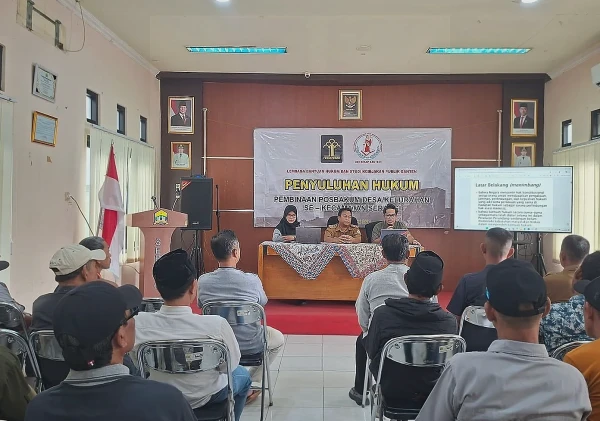 Kanwil Kemenkum Banten Perkuat Peran Paralegal Lewat Penyuluhan Hukum di Serang dan Lebak