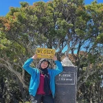 Mahasiswa Asal Lampung Taklukkan Puncak Gunung Gede Sendirian Lewat Jalur Cibodas