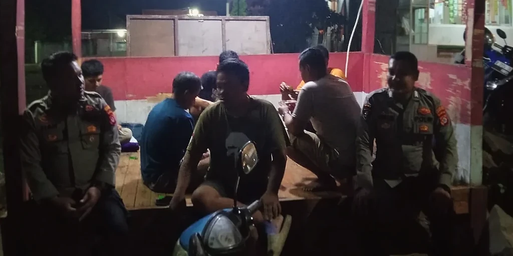 Polsek Cipocok Jaya Rutin Sambangi Pos Ronda, Cegah Gangguan Kamtibmas