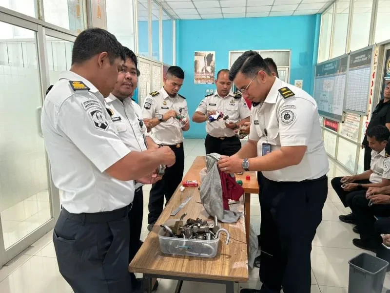 Lapas Kelas I Medan Perkuat Pengamanan Blok Hunian Lewat Pemeliharaan Sarana Rutin