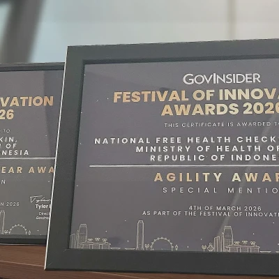 Kemenkes Raih Dua Penghargaan Inovasi Digital di Asia