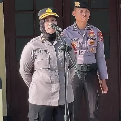 Kabag SDM Polresta Serang Kota Ajak Personel Disiplin dan Profesional dalam Tugas