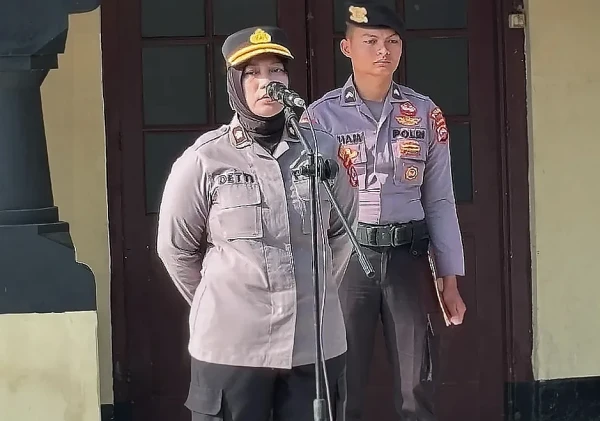 Kabag SDM Polresta Serang Kota Ajak Personel Disiplin dan Profesional dalam Tugas