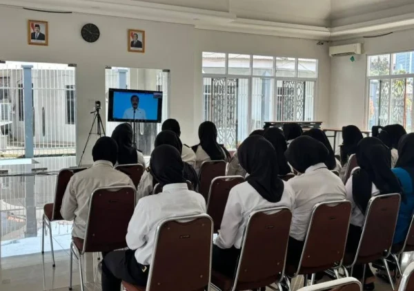 Lapas Perempuan Tangerang Ikuti Silaturahmi Virtual Kemenimipas, Menteri Agus Beri Pesan Integritas