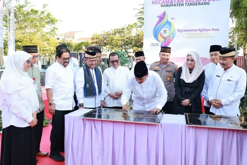 Bupati Tangerang Hadiri HUT ke-19 Kecamatan Kelapa Dua, Ajak Perkuat Sinergi