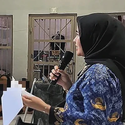 Rutan Pondok Bambu Gelar Simulasi dan Sosialisasi Kunjungan Idul Fitri