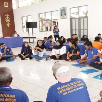 Lapas Ambon dan BNNP Maluku Gelar Rehabilitasi Sosial untuk Warga Binaan Narkotika