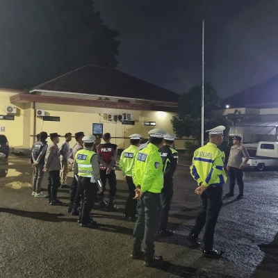 Polres Lebak Gelar Patroli KRYD di Rangkasbitung, Sasar Perang Sarung dan Balap Liar