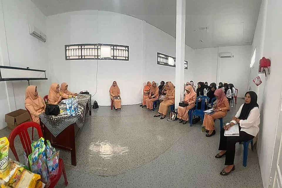 Dharma Wanita Bapas Bengkulu Pererat Silaturahmi Lewat Pertemuan Rutin dan Arisan
