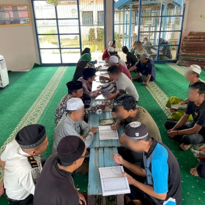 Rutan Marabahan dan Kemenag Batola Ajarkan Iqra Al-Qur'an ke Warga Binaan