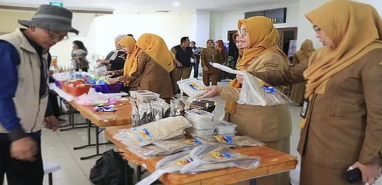 Dinas Perikanan Kabupaten Tangerang Gelar Bazar Olahan Ikan, Dorong Konsumsi dan Promosikan UMKM