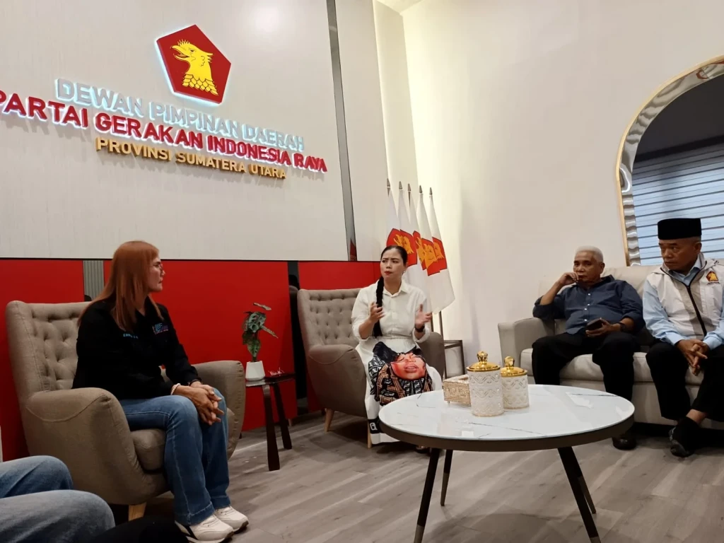 Gerindra Sumut Ajak SMSI Kawal Program Makan Bergizi Gratis dan Sekolah Rakyat