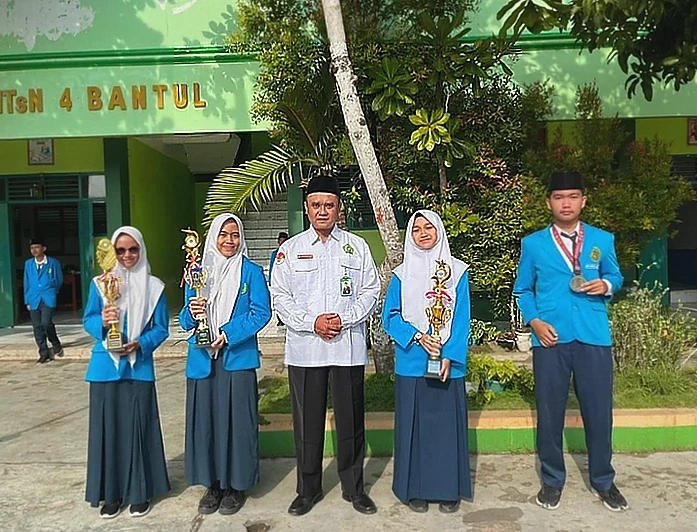 MTsN 4 Bantul Cetak Siswa Berprestasi, Raih Medali hingga Kejuaraan Taekwondo