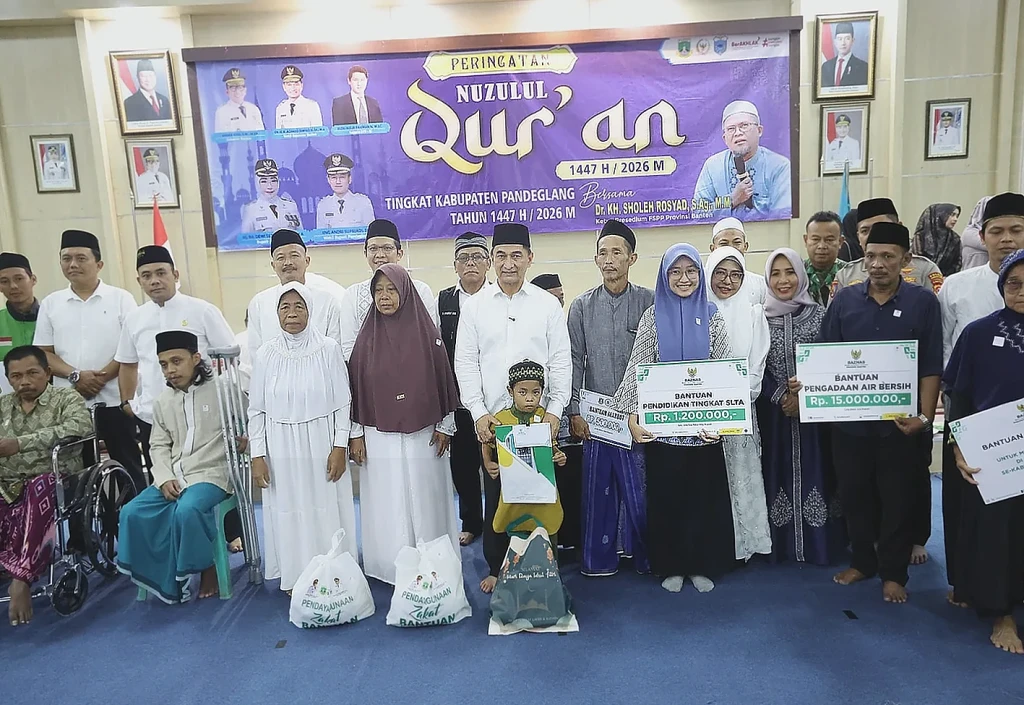 Wagub Banten Achmad Dimyati Hadiri Peringatan Nuzulul Qur'an di Pandeglang